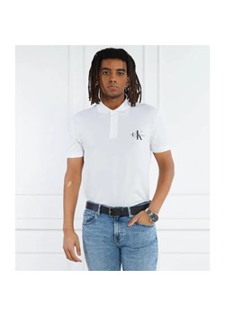 Calvin Klein Jeans Polo MONOLOGO | Regular Fit ze sklepu Gomez Fashion Store w kategorii T-shirty męskie - zdjęcie 184354116