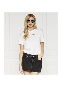Tommy Jeans T-shirt | Regular Fit ze sklepu Gomez Fashion Store w kategorii Bluzki damskie - zdjęcie 184354207