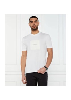 BOSS GREEN T-shirt Logo Rib | Regular Fit ze sklepu Gomez Fashion Store w kategorii T-shirty męskie - zdjęcie 184354236