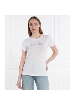 Armani Exchange T-shirt | Regular Fit ze sklepu Gomez Fashion Store w kategorii Bluzki damskie - zdjęcie 184354355