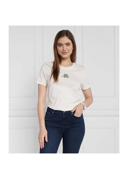 Tommy Hilfiger T-shirt REG VARSITY IMD NY C-NK SS | Regular Fit ze sklepu Gomez Fashion Store w kategorii Bluzki damskie - zdjęcie 184354399