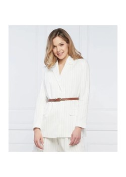 Liu Jo Marynarka | Regular Fit | z dodatkiem lnu ze sklepu Gomez Fashion Store w kategorii Marynarki damskie - zdjęcie 184354537