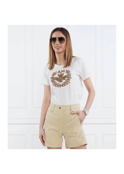 Aeronautica Militare T-shirt | Regular Fit ze sklepu Gomez Fashion Store w kategorii Bluzki damskie - zdjęcie 184354635