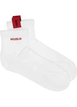 Hugo Bodywear Skarpety 2-pack SH WOVEN LABEL CC ze sklepu Gomez Fashion Store w kategorii Skarpetki męskie - zdjęcie 184354665