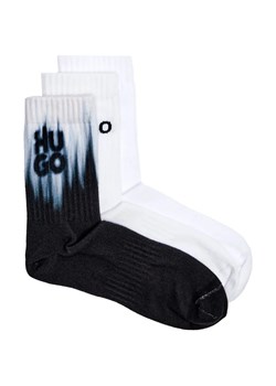 Hugo Bodywear Skarpety 3-pack 3P QS RIB SMOKEY PES ze sklepu Gomez Fashion Store w kategorii Skarpetki męskie - zdjęcie 184354685
