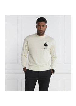 Emporio Armani Wełniana bluza PULLOVER ze sklepu Gomez Fashion Store w kategorii Bluzy męskie - zdjęcie 184354715