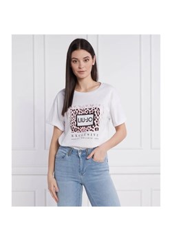 Liu Jo T-shirt | Relaxed fit ze sklepu Gomez Fashion Store w kategorii Bluzki damskie - zdjęcie 184354936