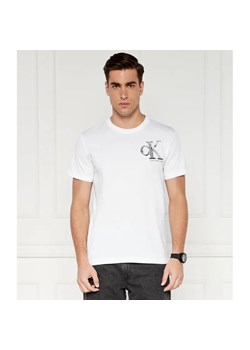Calvin Klein Jeans T-shirt META MONOGRAM | Regular Fit ze sklepu Gomez Fashion Store w kategorii T-shirty męskie - zdjęcie 184354948