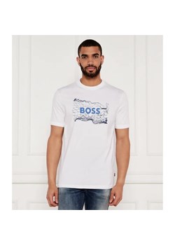 BOSS ORANGE T-shirt Te_logospace | Regular Fit ze sklepu Gomez Fashion Store w kategorii T-shirty męskie - zdjęcie 184355065