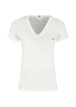 Tommy Hilfiger T-shirt HERITAGE | Regular Fit ze sklepu Gomez Fashion Store w kategorii Bluzki damskie - zdjęcie 184355076