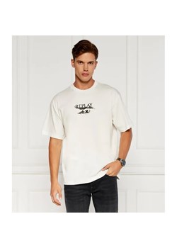 Replay T-shirt | Oversize fit ze sklepu Gomez Fashion Store w kategorii T-shirty męskie - zdjęcie 184355115