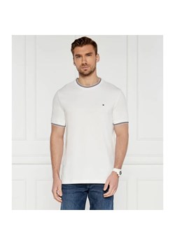 Tommy Hilfiger T-shirt RWB TIPPED COLLAR TEE | Regular Fit | stretch ze sklepu Gomez Fashion Store w kategorii T-shirty męskie - zdjęcie 184355369