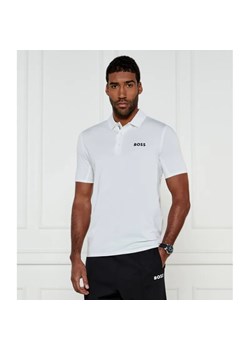 BOSS GREEN Polo BOSS x Matteo Berrettini Patteo MB 17 | Slim Fit | stretch ze sklepu Gomez Fashion Store w kategorii T-shirty męskie - zdjęcie 184355375