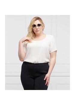 Persona by Marina Rinaldi Bluzka BELLA Plus size| Regular Fit | | z dodatkiem jedwabiu ze sklepu Gomez Fashion Store w kategorii Bluzki damskie - zdjęcie 184355398