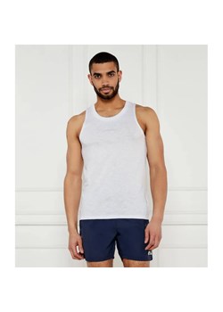 Calvin Klein Swimwear Tank top | Regular Fit | z dodatkiem lnu ze sklepu Gomez Fashion Store w kategorii T-shirty męskie - zdjęcie 184355428