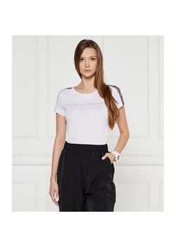 EA7 T-shirt | Slim Fit ze sklepu Gomez Fashion Store w kategorii Bluzki damskie - zdjęcie 184355488
