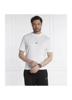 Hugo Blue T-shirt Nieros | Regular Fit ze sklepu Gomez Fashion Store w kategorii T-shirty męskie - zdjęcie 184355496