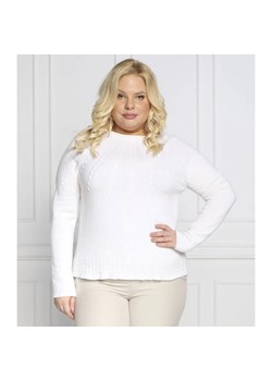 Persona by Marina Rinaldi Sweter AIRONE plus size | Regular Fit | z dodatkiem wełny i kaszmiru ze sklepu Gomez Fashion Store w kategorii Swetry damskie - zdjęcie 184355508