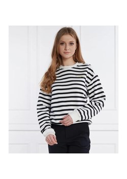 Tommy Hilfiger Bluza GOLD BUTTON | Regular Fit ze sklepu Gomez Fashion Store w kategorii Bluzy damskie - zdjęcie 184355519