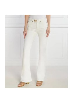 Pinko Spodnie z paskiem FLORA | flare fit | denim ze sklepu Gomez Fashion Store w kategorii Jeansy damskie - zdjęcie 184355557