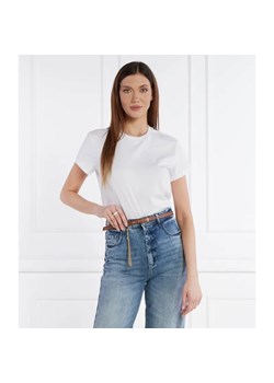Patrizia Pepe T-shirt | Regular Fit ze sklepu Gomez Fashion Store w kategorii Bluzki damskie - zdjęcie 184355745