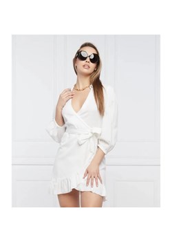 Melissa Odabash Sukienka Paige | z dodatkiem lnu ze sklepu Gomez Fashion Store w kategorii Sukienki - zdjęcie 184355759