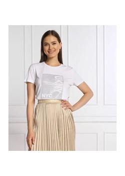 DKNY T-shirt | Regular Fit ze sklepu Gomez Fashion Store w kategorii Bluzki damskie - zdjęcie 184355786