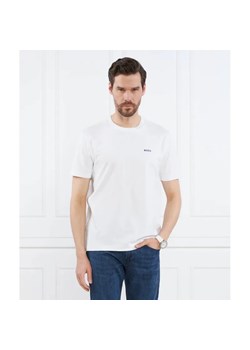 BOSS GREEN T-shirt Tee Tape 10110340 01 | Slim Fit ze sklepu Gomez Fashion Store w kategorii T-shirty męskie - zdjęcie 184355838