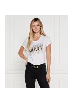 Liu Jo T-shirt | Slim Fit ze sklepu Gomez Fashion Store w kategorii Bluzki damskie - zdjęcie 184355917