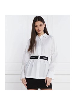 HUGO Koszula Etena | Regular Fit ze sklepu Gomez Fashion Store w kategorii Koszule damskie - zdjęcie 184355937