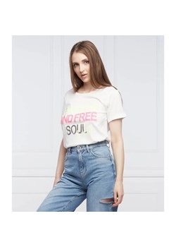 Liu Jo Sport T-shirt | Regular Fit ze sklepu Gomez Fashion Store w kategorii Bluzki damskie - zdjęcie 184355948