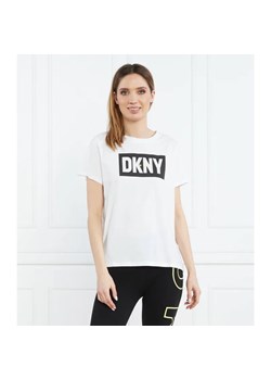 DKNY Sport T-shirt | Regular Fit ze sklepu Gomez Fashion Store w kategorii Bluzki damskie - zdjęcie 184356069