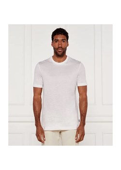 BOSS BLACK T-shirt H-Thompson 28 | Regular Fit | z dodatkiem lnu ze sklepu Gomez Fashion Store w kategorii T-shirty męskie - zdjęcie 184356088