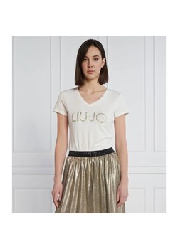 Liu Jo Sport T-shirt | Regular Fit ze sklepu Gomez Fashion Store w kategorii Bluzki damskie - zdjęcie 184356346