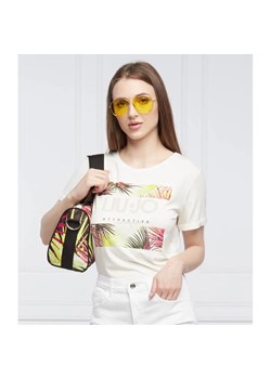 Liu Jo Sport T-shirt | Regular Fit ze sklepu Gomez Fashion Store w kategorii Bluzki damskie - zdjęcie 184356398