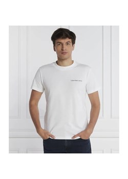 Calvin Klein Jeans T-shirt LOGO TAPE | Regular Fit ze sklepu Gomez Fashion Store w kategorii T-shirty męskie - zdjęcie 184356436