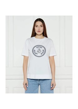 Joop! T-shirt Tonia | Regular Fit ze sklepu Gomez Fashion Store w kategorii Bluzki damskie - zdjęcie 184356489