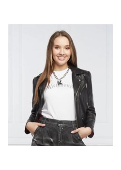 John Richmond T-shirt ABASKA | Regular Fit ze sklepu Gomez Fashion Store w kategorii Bluzki damskie - zdjęcie 184356516