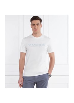 GUESS T-shirt | Slim Fit | stretch ze sklepu Gomez Fashion Store w kategorii T-shirty męskie - zdjęcie 184356545