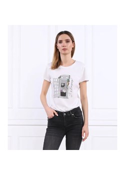 Liu Jo T-shirt | Regular Fit ze sklepu Gomez Fashion Store w kategorii Bluzki damskie - zdjęcie 184356559