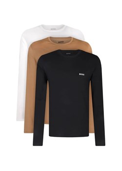 BOSS BLACK Longsleeve 3-pack Classic | Regular Fit ze sklepu Gomez Fashion Store w kategorii T-shirty męskie - zdjęcie 184356625