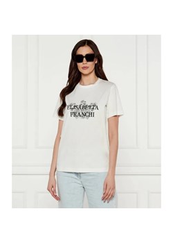 Elisabetta Franchi T-shirt | Regular Fit ze sklepu Gomez Fashion Store w kategorii Bluzki damskie - zdjęcie 184356659