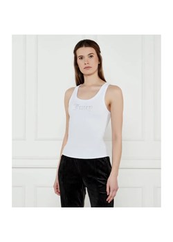Juicy Couture Tank top RACER | Slim Fit ze sklepu Gomez Fashion Store w kategorii Bluzki damskie - zdjęcie 184356716
