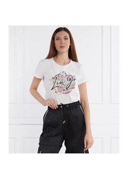 Liu Jo Sport T-shirt | Regular Fit ze sklepu Gomez Fashion Store w kategorii Bluzki damskie - zdjęcie 184356719