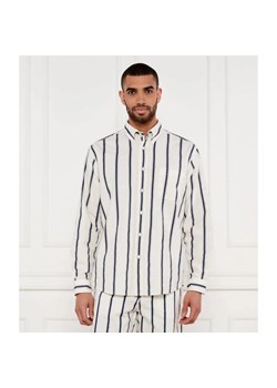 BOSS ORANGE Koszula Lambey_2_M | Relaxed fit | z dodatkiem lnu ze sklepu Gomez Fashion Store w kategorii Koszule męskie - zdjęcie 184356798