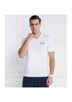 EA7 T-shirt | Regular Fit ze sklepu Gomez Fashion Store w kategorii T-shirty męskie - zdjęcie 184356829