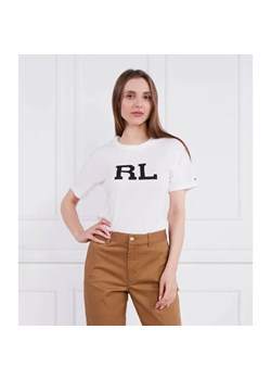 POLO RALPH LAUREN T-shirt RL PRIDE TEE-SHORT SLEEVE-T-SHIRT ze sklepu Gomez Fashion Store w kategorii Bluzki damskie - zdjęcie 184356858