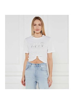 Liu Jo T-shirt | Cropped Fit ze sklepu Gomez Fashion Store w kategorii Bluzki damskie - zdjęcie 184356906