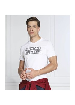 Armani Exchange T-shirt | Slim Fit ze sklepu Gomez Fashion Store w kategorii T-shirty męskie - zdjęcie 184356976