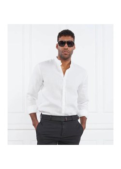 HUGO Lniana koszula Elvory | Slim Fit ze sklepu Gomez Fashion Store w kategorii Koszule męskie - zdjęcie 184356995